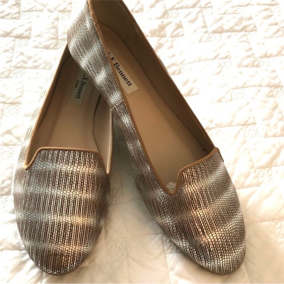 LK Bennett Shoes - L.K. Bennett London - Princess of Wales Fav. Brand. leather loafers (like new)